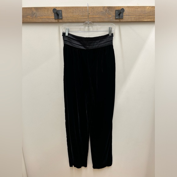 Vintage In Group LTD Velvet Straight Leg Pant - Picture 1 of 4
